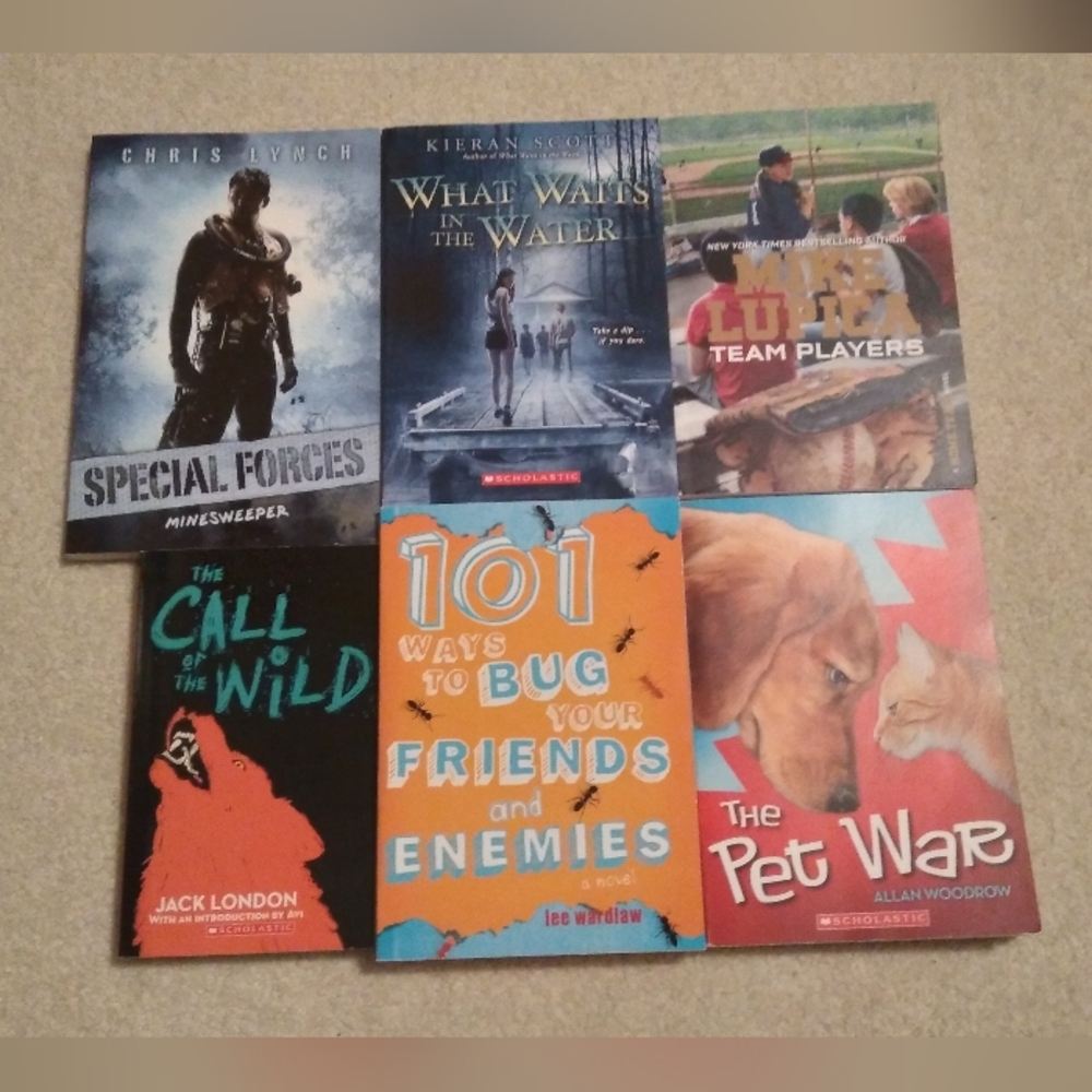 Collection of Six Scholastic Books